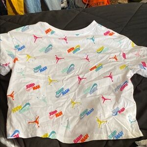 Jordan Women's Multicolor Graphic Tee